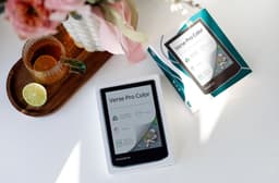 PocketBook Verse Pro Color - Stormy Sea + Transparant Zwart PocketBook hoesje — thumbnail 8