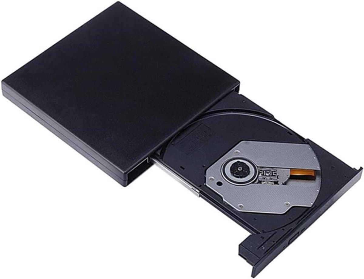 Externe Brander - Dvd Station - Data Overzetten - Usb Aangedreven - 13.75 cm - Zwart — afbeelding 1