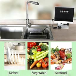 Draagbare Vaatwasser - Elektrische Afwasmachine - Servies Reinigen - Geen Installatie Nodig - Compact Model - Wit — thumbnail 5