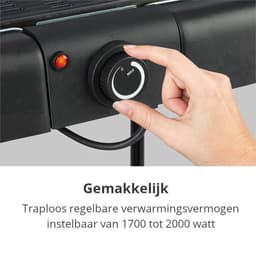 Elektrische Barbecue - BBQ - Staand model - Ook voor op de Camping — thumbnail 5