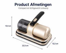 BOECK - Mijtverwijderaar met UV-C & Sterke Zuigkracht – Handheld Matrasreiniger – Huisstofmijt Stofzuiger voor Bed, Bank & Bekleding – Anti Allergie & Bacteriën — thumbnail 2