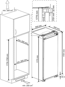 Beko BSSA315E4FN - Inbouw koelkast - 178 cm - deur-op-deur — thumbnail 6