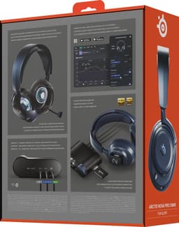SteelSeries - Arctis Nova Pro Omni - Hi-Res Wireless Certified Gaming Headset - Midnight Blue — thumbnail 5