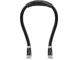 DnA® Neklamp - Neklampje Voor Haakwerk - Neklamp Oplaadbaar - Nekleeslamp - Neklampje - Zwart - 26cm x 52cm x 26cm