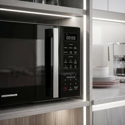 Heinner Combi Magnetron Vrijstaand 23 Liter - Magnetron met Grill, Heteluchtoven & Airfryer - 4-in-1 met 900W & 10 Airfry Programma's - Zwart — thumbnail 8