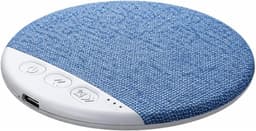 JeiibrZui Slaap Speaker Kussen - Draagbare Bluetooth Luidspreker Met Timer - Witte Ruis Voor Diepe Slaap - Compact Ontwerp - Zwart — thumbnail 1