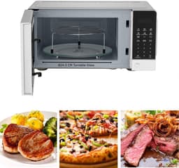 Swiss Haus® MW22 Combi Magnetron Vrijstaand – 20L Digitale Microgolfoven – 700W Microwave & 900W Grill – 11 Verwarmingsstanden – Zwart/Zilver — thumbnail 2