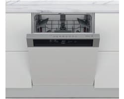 Whirlpool WBC 3C34 P X - Half integreerbare vaatwasser