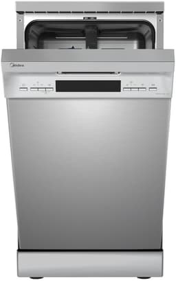 Midea MFD45S200X.2-ES - Vrijstaande Vaatwasser - RVS - E label - 49 dB - 9 l Waterverbruik (per cyclus, gebaseerd op het ecoprogramma) - 10 couverts — thumbnail 3