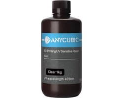 Anycubic SLA 3D printer UV resin 1 liter - Clear
