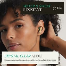 HOUSE OF MARLEY LITTLE BIRD TWS EM-JE123-GR In-ear Draadloze oordopjes Met Noise-cancelling Groen — thumbnail 5