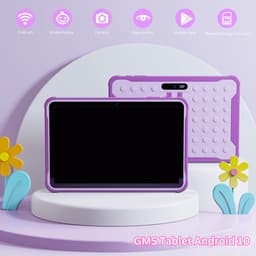 White-Label® Kindertablet Vanaf 3 Jaar - Tablet Kinderen - Kinderspeelgoed - Lila — thumbnail 4