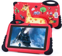 ApexArte® Kindertablet Vanaf 3 Jaar - Tablet Kinderen - Kinderspeelgoed - Rood — thumbnail 1