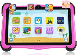 White-Label® Kindertablet Vanaf 3 Jaar - Tablet Kinderen - Kinderspeelgoed - Roze — thumbnail 4