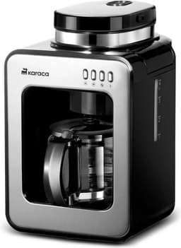 Karaca Grindmaestro - Filterkoffiezetapparaat met Ingebouwde Molen - 0,5L - 600W - Inox — thumbnail 5