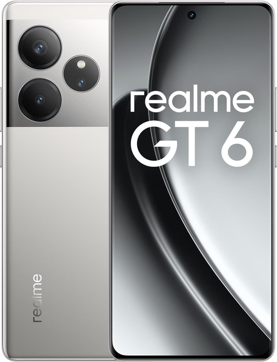 Realme Gt6 12gb/256gb 6.7´´ Zilver — afbeelding 1