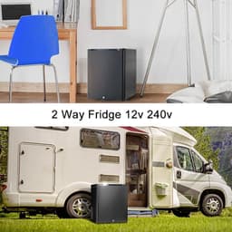 Equivera Mini Fridge for Drinks - Kleine Koelkast - Mini Koelkasten - Minibar - Mini Fridge - Mini Koelkast - Mini Koelkastje - Must have voor in Huis! — thumbnail 3