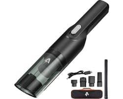 Vostara - Klein Stofzuiger - Mini Stofzuiger - Compacte Stofzuiger - Kleine Stofzuiger Zonder Zak - Kleine Stofzuiger Met Zak - Camping Stofzuiger - Kleine Stofzuigers Voor Autos - Handstofzuiger Met Snoer -Kleine Stofzuiger Draadloos