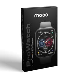 Maoo ProWatch AMOLED Smartwatch Dames en Heren - Milanese Bandje en 3 Siliconen Bandjes - Stappenteller - Hartslagmeter- Bloeddrukmeter - Slaapmonitor - Multisport - Geschikt voor Android en iOS - Gun Metal — thumbnail 4