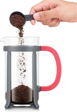 Bodum | LIMITED EDITION | Java French Press Cafetière | Kunststof | 8 kops | Groen/Grijs/Roze | 1L — thumbnail 2