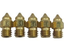 Creality 0.4MM Nozzle (0,4 mm / 5 stuks)