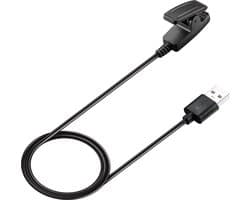 By Qubix - Garmin Watch Oplader / Oplaadkabel - Geschikt voor Garmin Lily / Lily 2 / Forerunner 230 / 235 / 630 / 635 / 735xt / Vivomove HR / Vivomove Trend​​​​​​​ - USB aansluiting - 1 meter