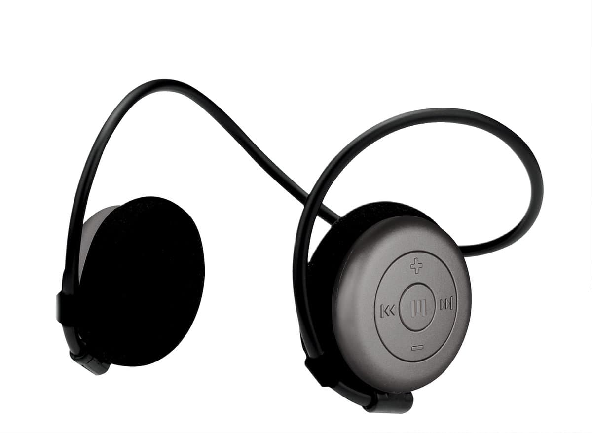 Miiego - AL4 Freedom - Man - Titanium - draadloze - on ear - koptelefoon - sport koptelefoon - hardlopen - fitness - fietsen — afbeelding 1