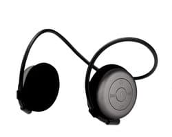 Miiego - AL4 Freedom - Man - Titanium - draadloze - on ear - koptelefoon - sport koptelefoon - hardlopen - fitness - fietsen