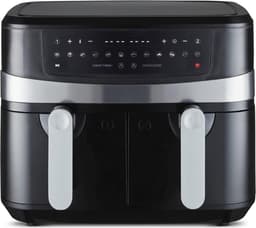 Dubbele Airfryer - Dubbele Mand - Dual Cook - Heteluchtfriteuse — thumbnail 1