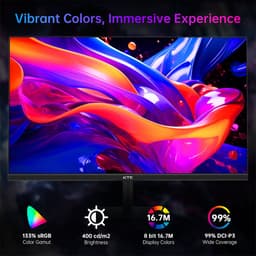KTC H24F8 Gaming Monitor, 23,8” 1920*1080 16:9 Snel IPS-scherm - 180Hz Refresh Rate - 1ms Reactietijd — thumbnail 4