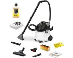 Kärcher Tapijtreiniger SE 5 SET - Incl. extra Vliesfilterzakken 4st. én Tapijt- en bekledingsreiniger RM 519, 1L - 4 / 4 liter - 3-in-1 Sproei-extractie - Tapijt- en bekledingsreiniger RM 519, 100 ml