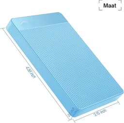 Externe Harde Schijf Extern 500GB Ultra Slim Draagbare Harde Schijf USB kabel HDD Opslag Compatibel voor PC, Mac, Laptop, Xbox, Xbox One, PS4 (Zwart) HD-006 - 500GB - Blauw — thumbnail 2