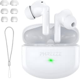 Phreeze TWS6 Pro Draadloze Oordopjes – Bluetooth 5.3 – Noise Cancelling – 30 uur Speeltijd – Wireless Earbuds – Oortjes Draadloos - USB C — thumbnail 1