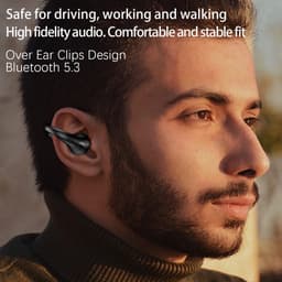 Lexium Bone Conduction Headphone - Sporthoofdtelefoon - Koptelefoon voor Sport - Open Ear Koptelefoon - Sport Koptelefoon — thumbnail 3