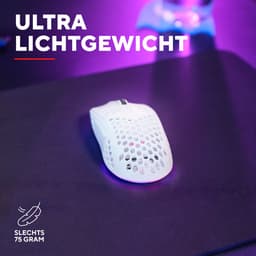 Trust GXT929W Helox - Draadloze Gaming Muis - Ultra licht - RGB verlichting - 4800 DPI - Wit — thumbnail 15