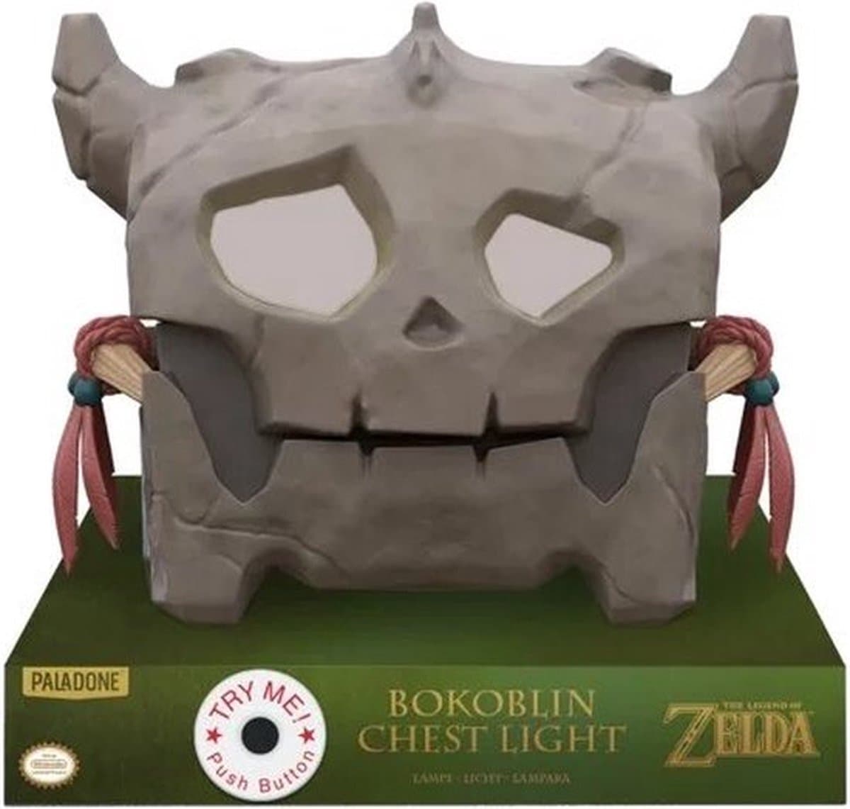 Bokoblin Chest Light – Officieel Gelicentieerde Legend of Zelda Kistlamp met Geluidseffecten- Paladone — afbeelding 1