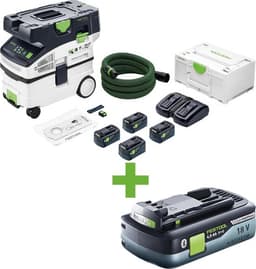 Festool Accu Stofzuiger CTLC MIDI I-Plus CLEANTEC - 577150 — thumbnail 2