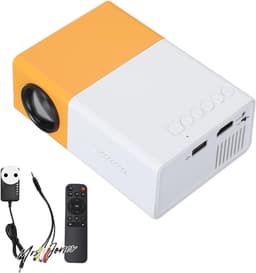 Mrs. Jones Mini-beamer WiFi Bluetooth - draagbare projector Full HD 1080p ondersteuning videoprojector voor film compatibel met pc-Fire Stick-iOS-Smarphone ideaal voor het hele gezin . — thumbnail 1