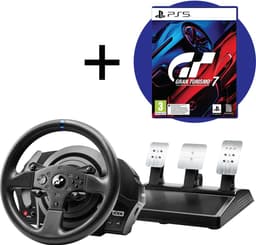 Thrustmaster T300 RS GT Racestuur + Gran Turismo 7 (PS5) - Bundel — thumbnail 1