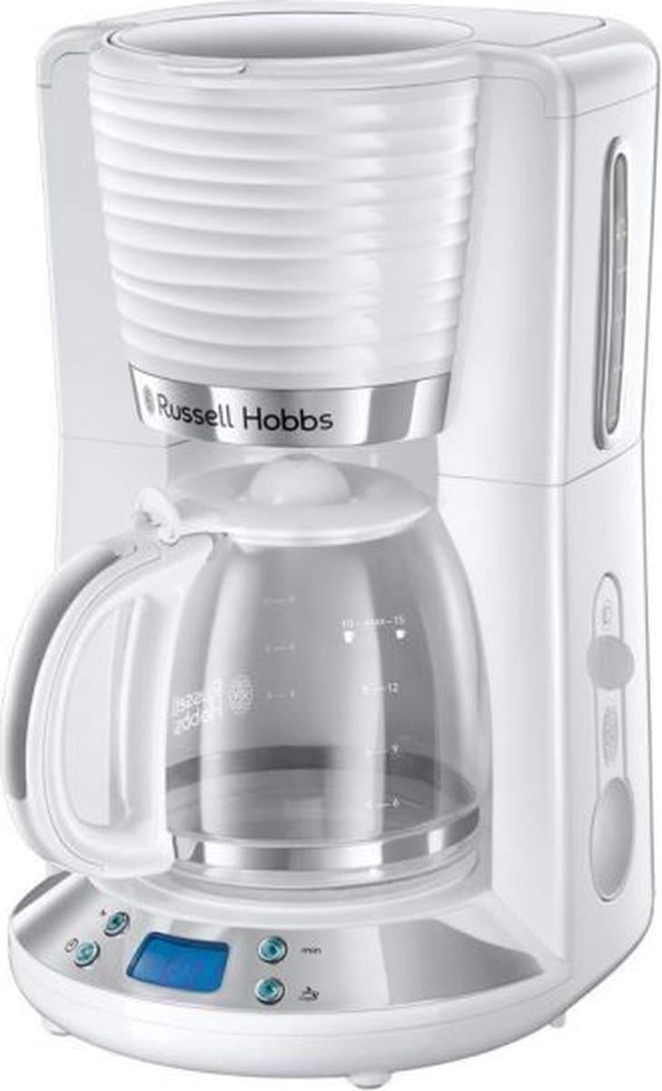 Russell Hobbs 24390-56 Inspire Koffiezetapparaat met glazen kan - Wit — afbeelding 1