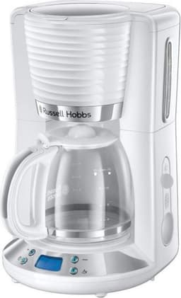 Russell Hobbs 24390-56 Inspire Koffiezetapparaat met glazen kan - Wit — thumbnail 1