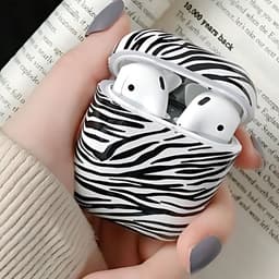 Shieldcase Zebra Style Case - beschermhoes geschikt voor Airpods hardcase - zebra print hoesje - dierenprint — thumbnail 3