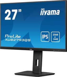 Iiyama ProLite XUB2793QS-B7 monitor, 68,6 cm QHD IPS-paneel met 150 mm in hoogte verstelbare standaard en 100 Hz verversingssnelheid, zwart — thumbnail 5