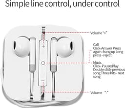 Livono USB-C Oortjes - Compatibel met iPhone, iPad, Samsung - Helder Geluid — thumbnail 6