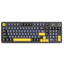 ATTACK SHARK X98 - Draadloze Mechanisch Gaming Toetsenbord - TFT Scherm - Multifunctionele Draaiknop - PBT Keycaps - Wired/2.4G/Bluetooth Tri-Mode - Gasket Mod - 98keys - Star Black — thumbnail 5