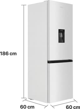 Heinner HCNF-HM291WDE++ Koel-vriescombinatie met Waterdispenser – 291 L – No Frost – Elektronische Temperatuurregeling – Wit – 5 Jaar Garantie — thumbnail 4