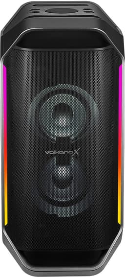 VolkanoX Partybox Thermix - Bluetooth Speaker 300W - Muziek Box - LED Verlichting - TWS Koppelbaar - Zwart — thumbnail 2