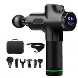 DIMICO - Massage apparaat - Massage-gun - Massage gun - Zwart - 50W - Massagepistool - Lichaam nek rug benen - Oplaadbaar - 30 standen — thumbnail 1