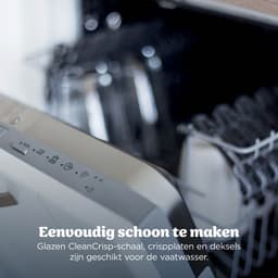 Ninja CRISPi PRO 7-in-1 Glazen Airfryer met 7 functies - Airfryen, Bakken, Braden, Rijzen, Drogen. Max Crisp en Opnieuw krokant maken - 2.3 liter en 5.7 liter glazen schaal - PFAS vrij koken - Grijsgroen - AS101EUGY — thumbnail 6