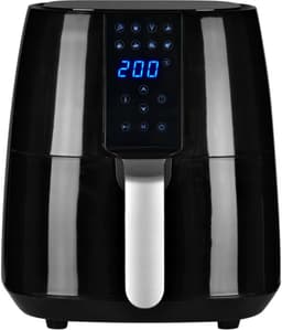 Etika Grote airfryer 4liter, Zwart — thumbnail 9